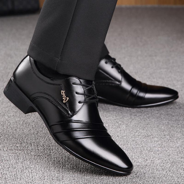 Angelo Ricci™ Luxury Brand Business Leather Shoes