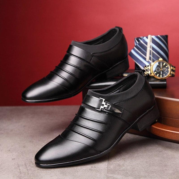 Angelo Ricci™ Leather Business Formal Dress Shoes