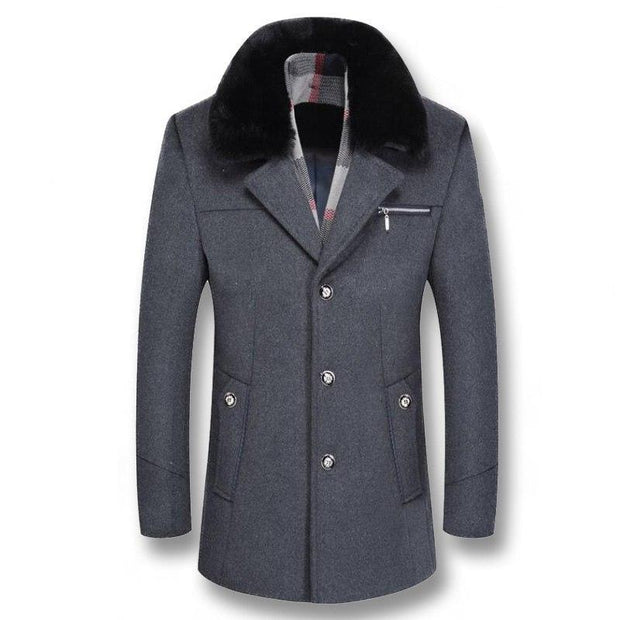 Angelo Ricci™ Business Woolen Coat