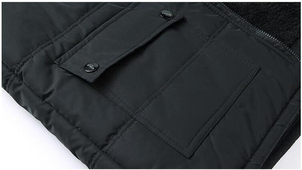 Angelo Ricci™ Warm Thick Cotton Parka Coat