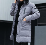 Angelo Ricci™ Winter Cotton Thick Quality Long Coat