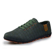 Angelo Ricci™ Casual Low Lace-up Canvas Shoes
