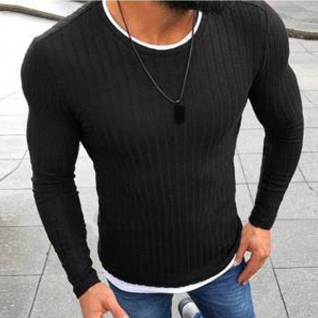 Angelo Ricci™ Round-Neck Warm  Pullover