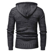 Angelo Ricci™ Knitted Turtleneck Top Sweater Hoodie