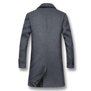 Angelo Ricci™ Warm Business-man Woolen Long Peacoat