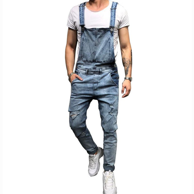 Angelo Ricci™ High Street Trending Denim Overall