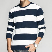 Angelo Ricci™ Casual Striped Autumn Pullover