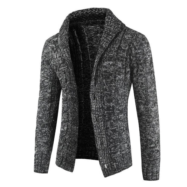 Angelo Ricci™ Trending Lapel Knit Sweater