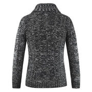 Angelo Ricci™ Trending Lapel Knit Sweater