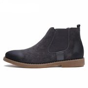 Angelo Ricci™ Chelsea Fashion Suede Leather Boots