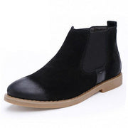 Angelo Ricci™ Chelsea Fashion Suede Leather Boots