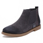 Angelo Ricci™ Chelsea Fashion Suede Leather Boots