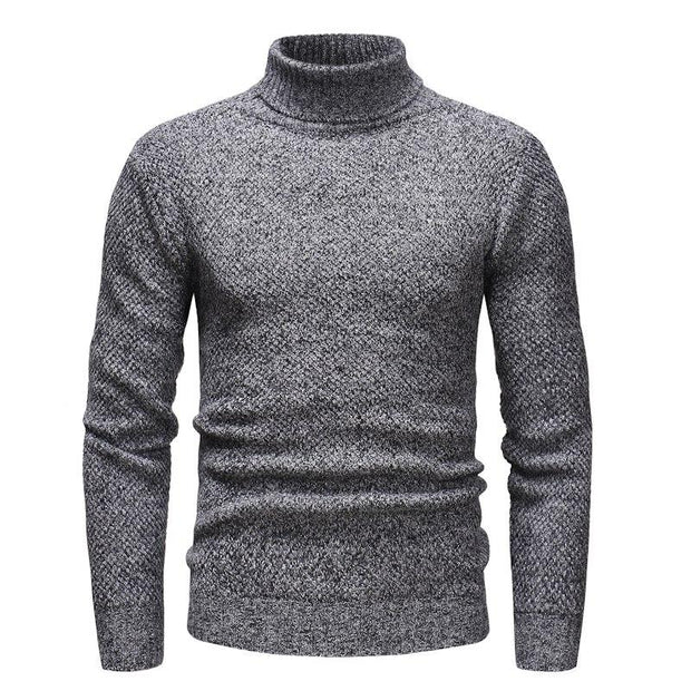 Angelo Ricci™ Knitt Hedging Turtleneck Sweater