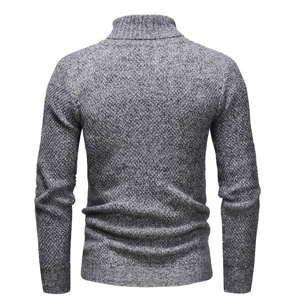 Angelo Ricci™ Knitt Hedging Turtleneck Sweater