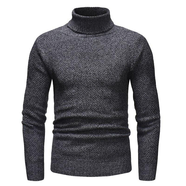 Angelo Ricci™ Knitt Hedging Turtleneck Sweater