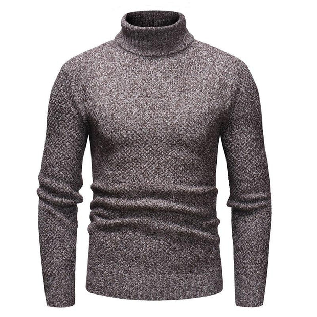 Angelo Ricci™ Knitt Hedging Turtleneck Sweater