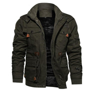 Angelo Ricci™ Fleece Multi-pocket Stylish Josh Jacket