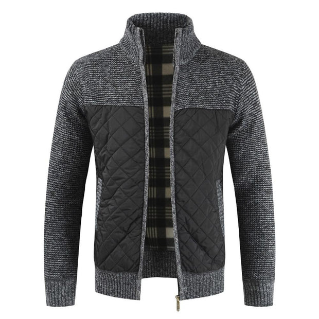 Angelo Ricci™ Packwork Warm Zipper Sweater