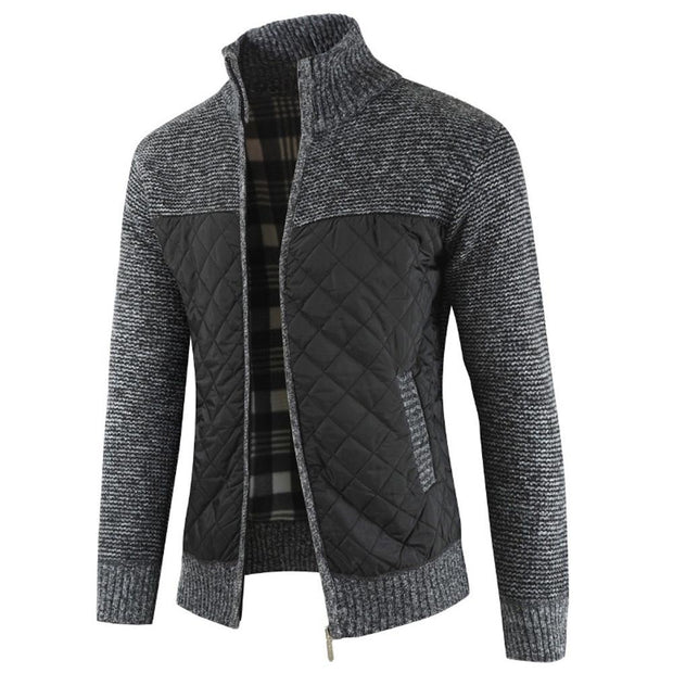 Angelo Ricci™ Packwork Warm Zipper Sweater