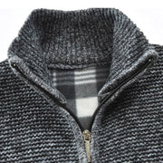 Angelo Ricci™ Packwork Warm Zipper Sweater