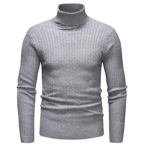 Angelo Ricci™ Knitted Turtleneck Pullover