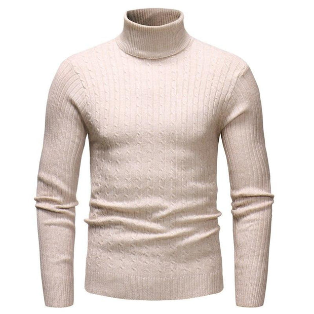 Angelo Ricci™ Knitted Turtleneck Pullover