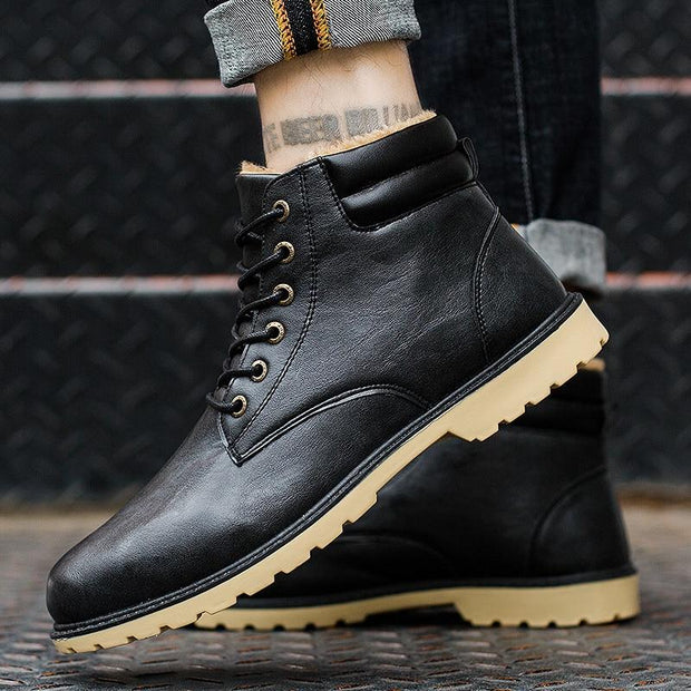 Angelo Ricci™ High-top Lace-Up Martin Boots