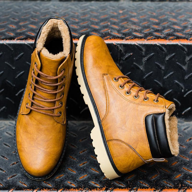 Angelo Ricci™ High-top Lace-Up Martin Boots