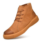 Angelo Ricci™ British Style Low Leather Low Boots