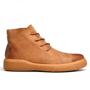 Angelo Ricci™ British Style Low Leather Low Boots