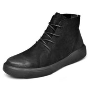 Angelo Ricci™ British Style Low Leather Low Boots