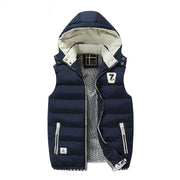 Angelo Ricci™ Cotton-Padded Sleeveless Jacket