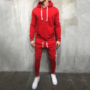 Angelo Ricci™ Hooded Zipper Button Tracksuit