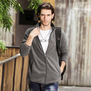 Angelo Ricci™ Winter Warm Zipper Fleece Sweatshirt