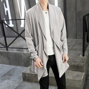 Angelo Ricci™ Autumn Draped Collar Casual Cardigan