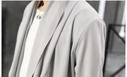 Angelo Ricci™ Autumn Draped Collar Casual Cardigan