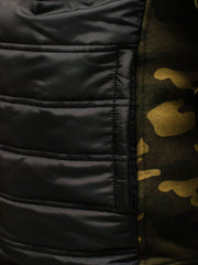 Angelo Ricci™ Arm Sleeves Camo Hooded Jacket