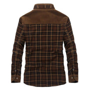 Angelo Ricci™ Plaid Cotton Admiral Jacket