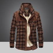 Angelo Ricci™ Plaid Cotton Admiral Jacket