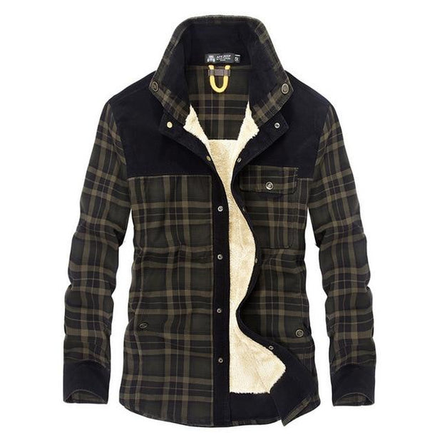 Angelo Ricci™ Plaid Cotton Admiral Jacket