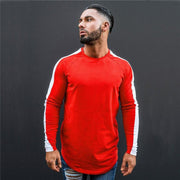 Angelo Ricci™ Side Stripe Muscle Hem T-shirt