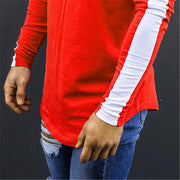 Angelo Ricci™ Side Stripe Muscle Hem T-shirt