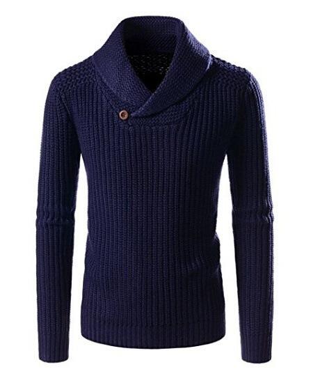 Angelo Ricci™ Turtleneck Pullover Button Sweater