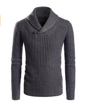 Angelo Ricci™ Turtleneck Pullover Button Sweater