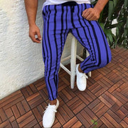 Angelo Ricci™ Casual Stripped Pencil Pants