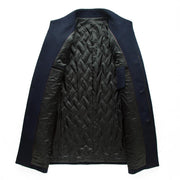 Angelo Ricci™ Winter Cashmere Single Breasted Overcoat