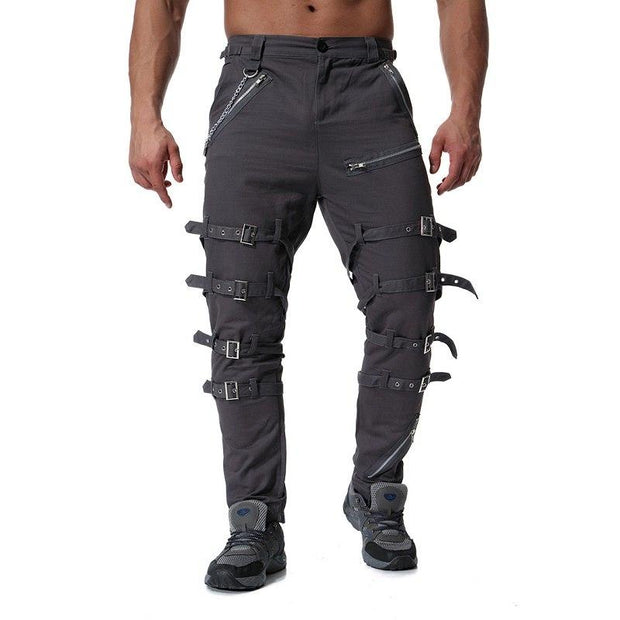 Angelo Ricci™ Washed Multi Pocket Ripstop Pants