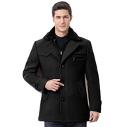 Angelo Ricci™ Design Winter Woolen Business Coat