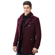 Angelo Ricci™ Design Winter Woolen Business Coat