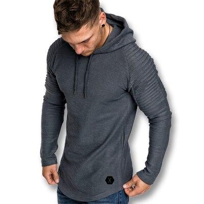 Angelo Ricci™ Autumn Hooded Gym T Shirts